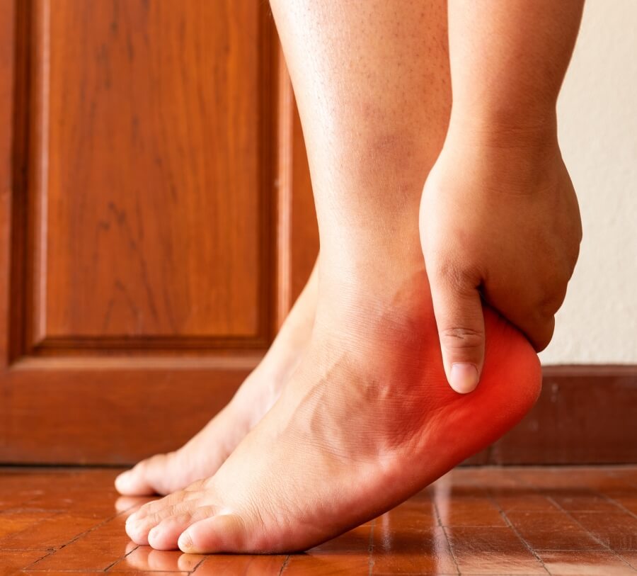 Women With Heel Pain in Delaware